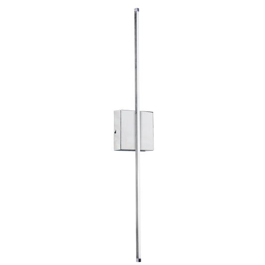 Dainolite ARY-2519LEDW-PC 19W LED Wall Sconce, Polished Chrome with White Acrylic Diffuser