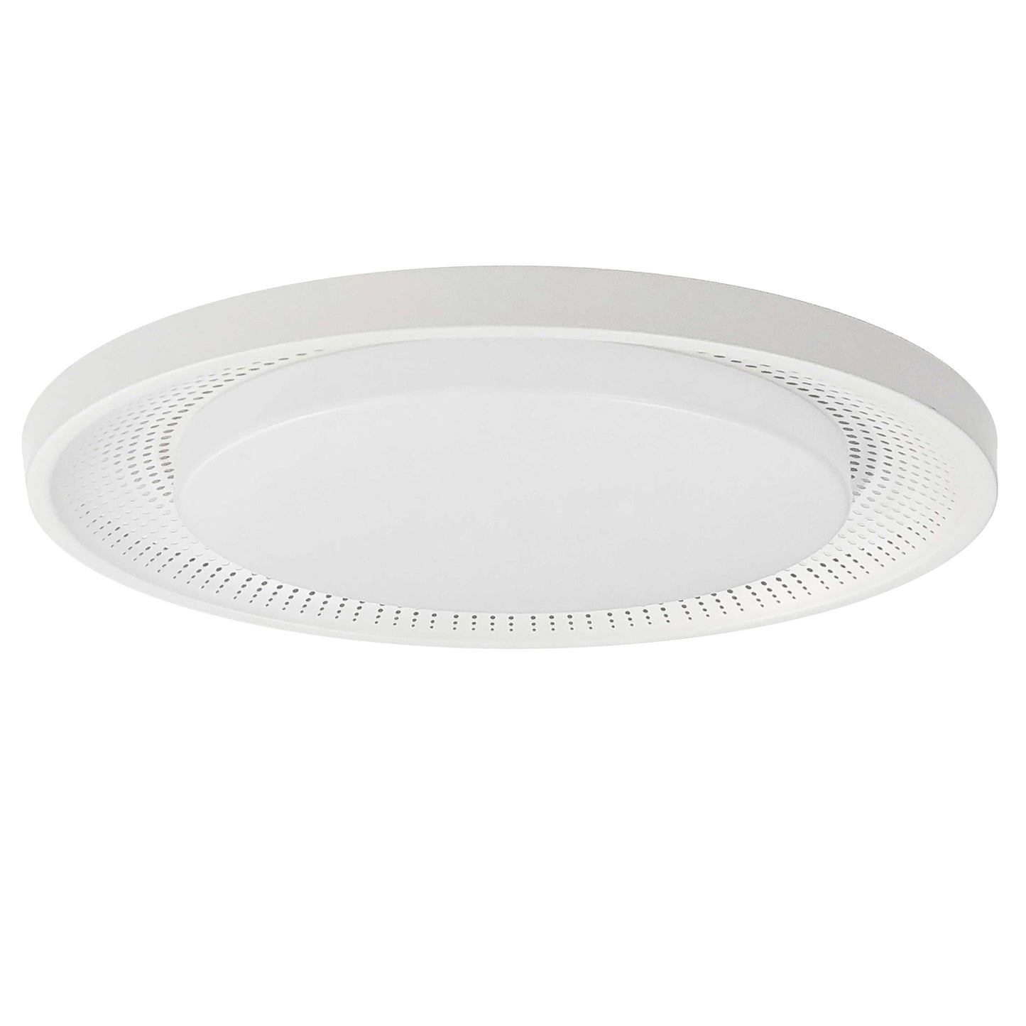 Dainolite BLL-1730LEDFH-MW 30W Flush Mount Matte White with White Acrylic Diffuser