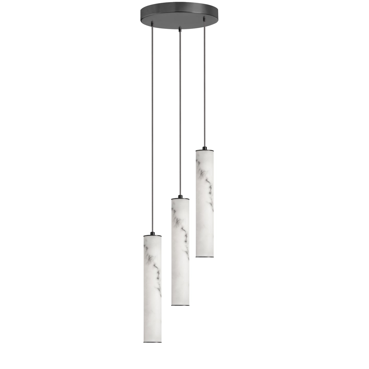 Dainolite 30W Pendant in Matte Black