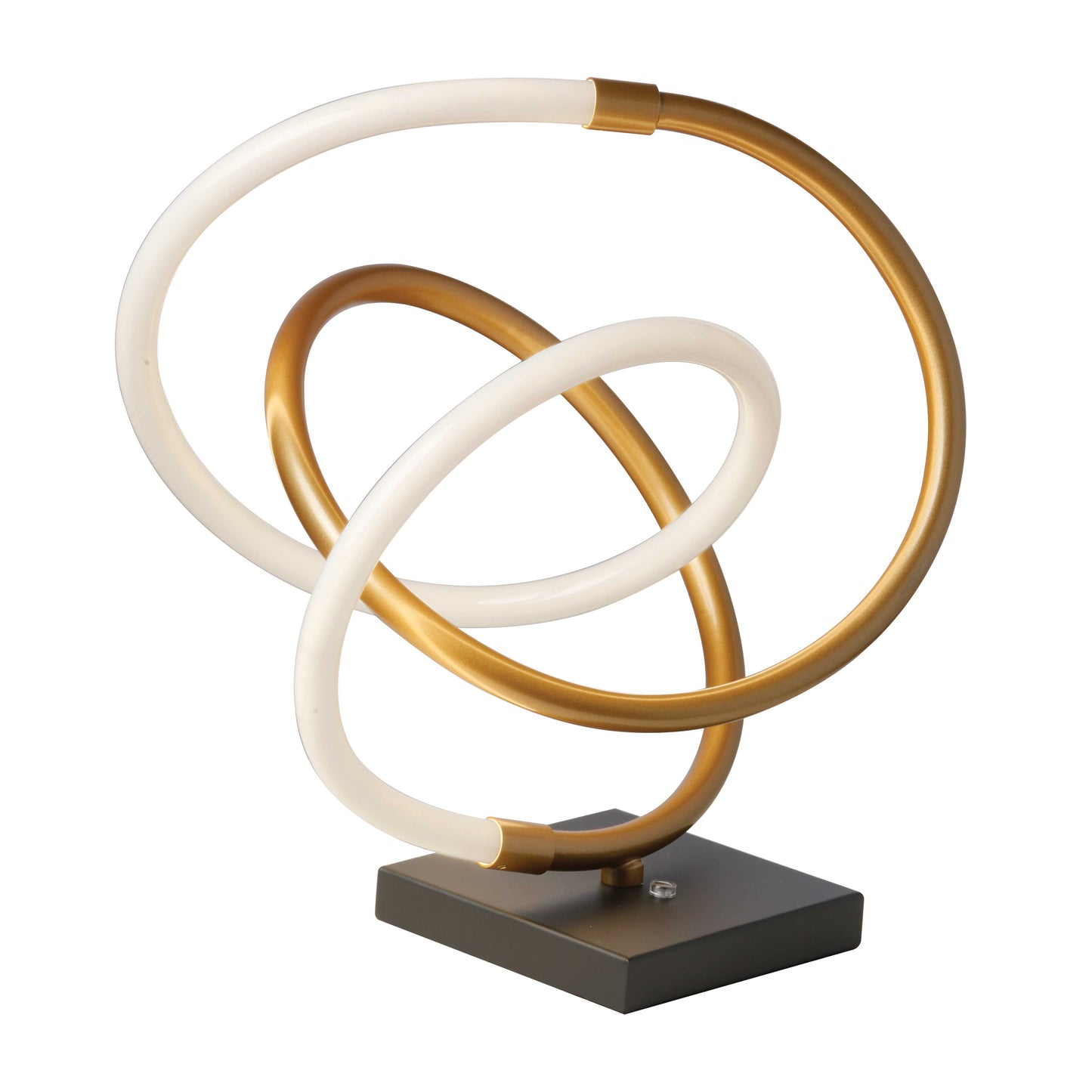 Dainolite 12W Table Lamp Gold & Matte Black