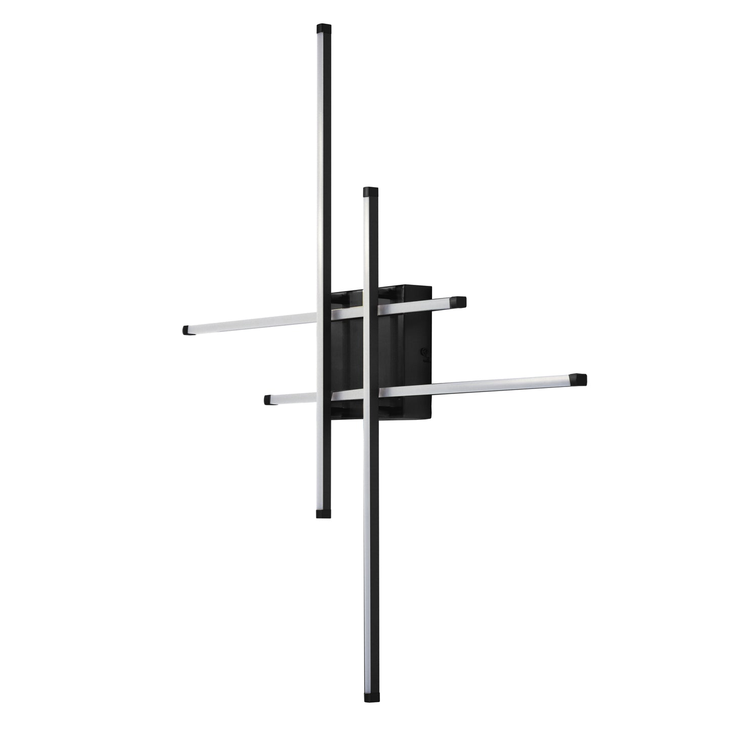 Dainolite SUM-3223LEDFH-MB 23 Watt LED Flushmount Matte Black w/White Acrylic Diffuser