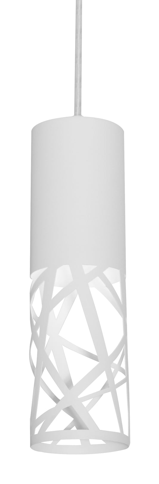 AFX Inc. BONP0407L30D2WH Boon LED 6 inch White Pendant Ceiling Light