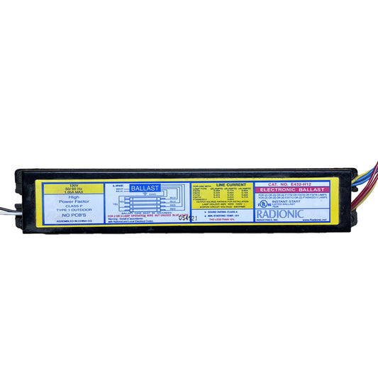 E432-H12 Electronic Fluorescent Instant Start Ballast