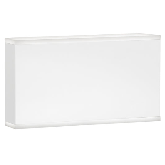 Dainolite EMY-105-20W-MW 20W Wall Sconce, Matte White with Frosted Acrylic Diffuser