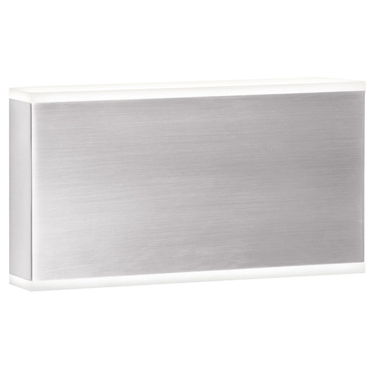 Dainolite EMY-105-20W-SC 20W Wall Sconce, Satin Chrome with Frosted Acrylic Diffuser