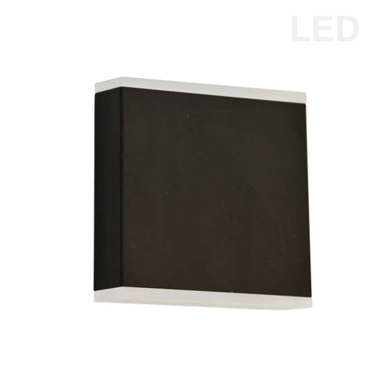 Dainolite EMY-550-5W-MB 15W LED Wall Sconce, Matte Black with Frosted Acrylic Diffuser