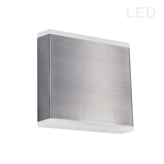 Dainolite EMY-550-5W-SC 15W LED Wall Sconce, Satin Chrome with Frosted Acrylic Diffuser