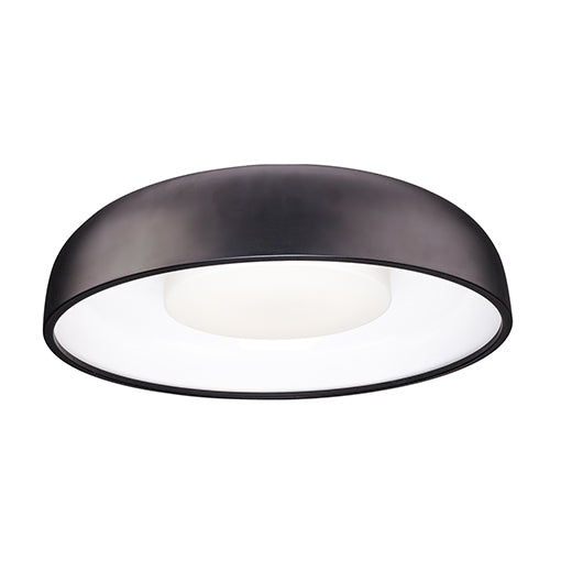 Kuzco Lighting FM13124-BK Beacon LED 24 inch Black Flush Mount