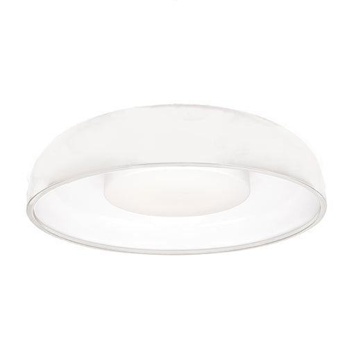 Kuzco Lighting FM13124-WH Beacon LED 24 inch White Flush Mount