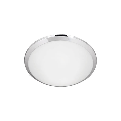 Kuzco Lighting FM1512-CH Malta LED 12 inch Chrome Flush Mount