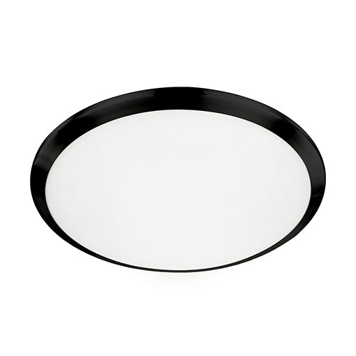 Kuzco Lighting FM1515-BK Malta LED 15 inch Black Flush Mount