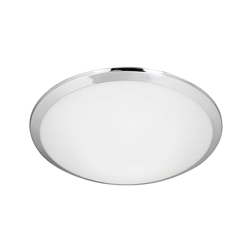 Kuzco Lighting FM1515-CH Malta LED 15 inch Chrome Flush Mount