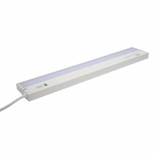 G22WH-CP-CO-U LED, Undercabinet, Conv. Outlet, USB Port, Hi/Low Rocker Switch, 90 CRI, 4000K, 22"L, 11.1W