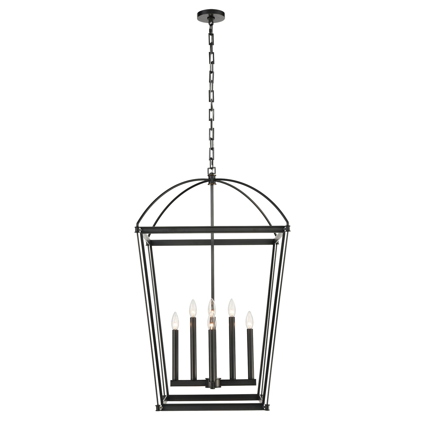 PD312224UB Manor 8 Light 24" Urban Bronze  Pendant