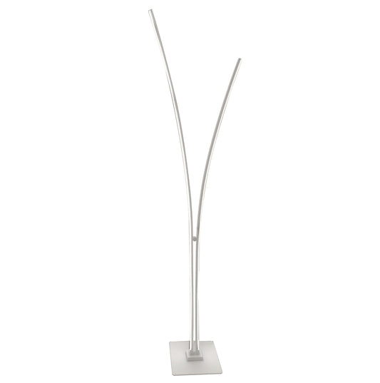Dainolite VIN-6536LEDF-MW 34W Floor Lamp, Matte White w/ White Acrylic Diffuser