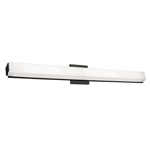 LED 37 inch Black Vanity Light Wall Light