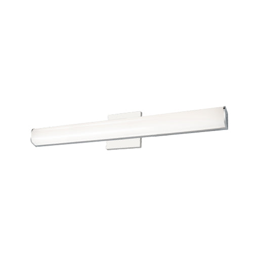 Longitude LED 24 inch Chrome Vanity Light Wall Light