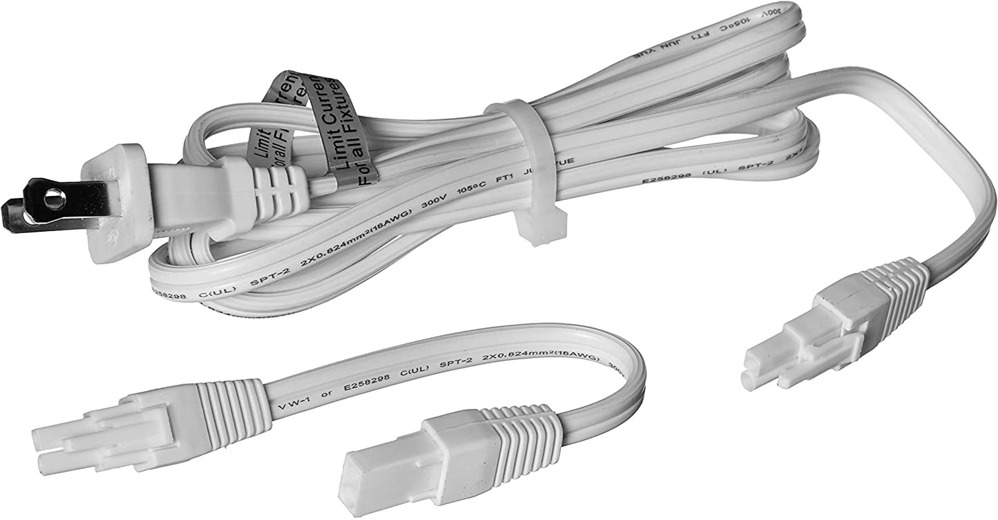 ZX506-CW-9, LED Task/Accent, Frosted Diffuser, On/Off Rocker Switch, 90 CRI, 4500K, 8"L, 1.9W