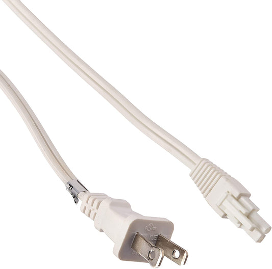 XNCC5FTCORDWH 5 foot Power Cord for use with Radionic Hi-Tech LY & ZX Series LED Fixtures