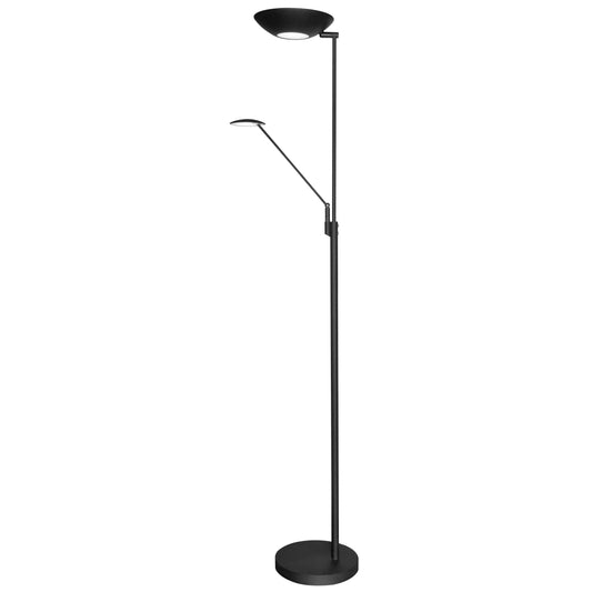 Dainolite 170LEDF-BK Mother & Son LED Floor Lamp, Black Finish