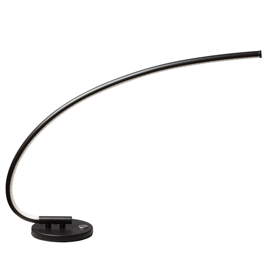 Dainolite 322-LEDT-BK LED Table Lamp, 18 Watt, Black Finish