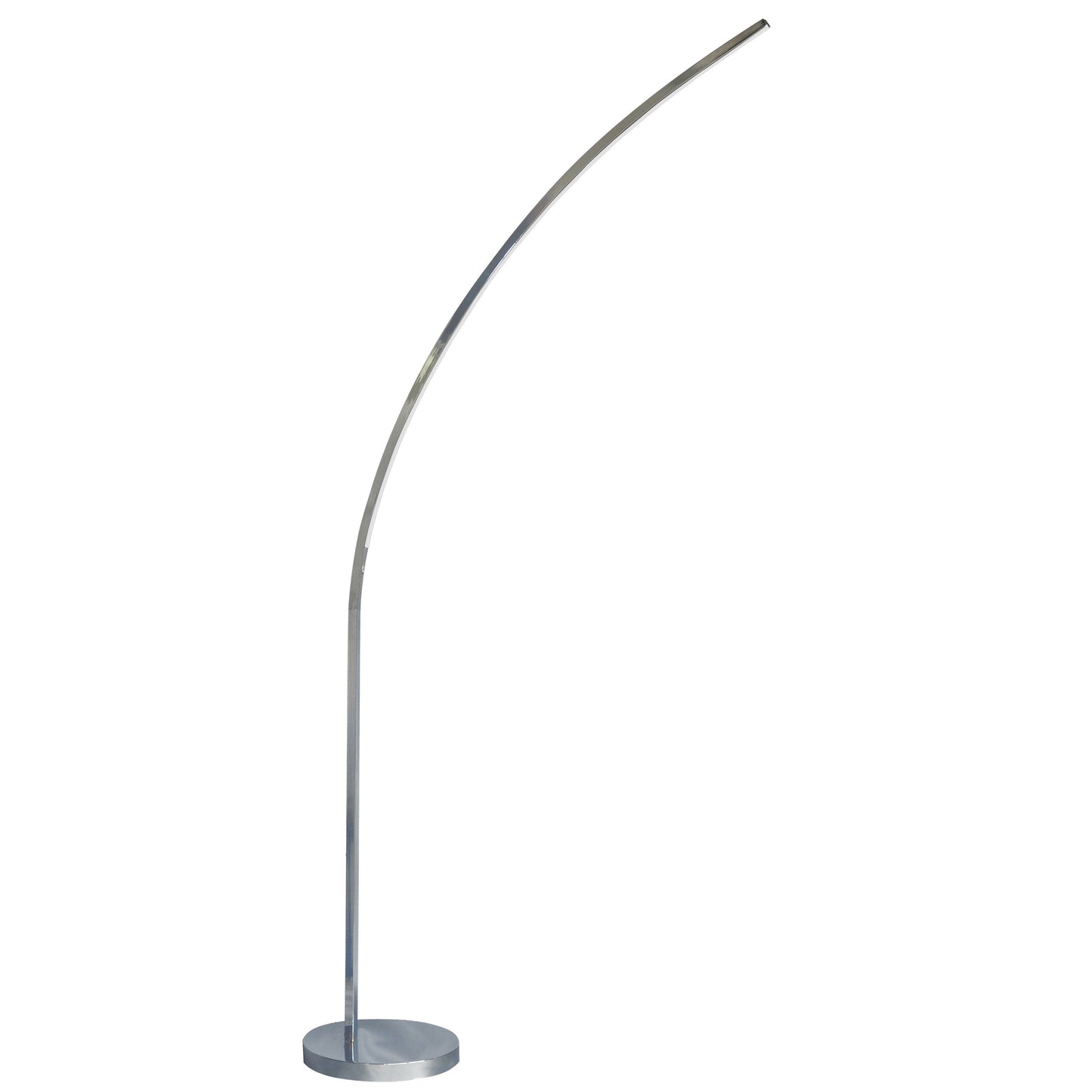 Dainolite 16W LED Floor Lamp Polished Chrome Finish