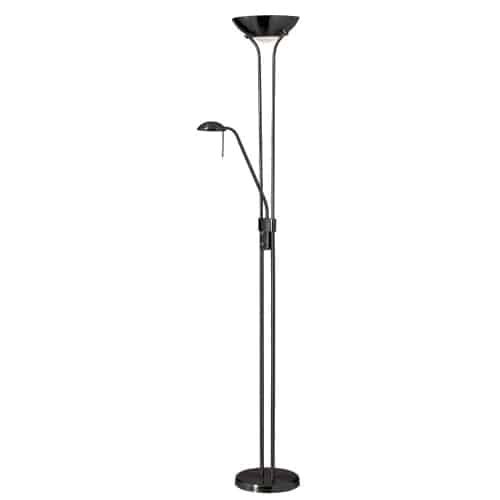 Dainolite 505F-MB Mother/Son Floor Lamp, Matte Black