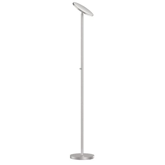 Dainolite 701LEDF-SN LED Torchier, Satin Nickel Finish