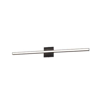 Dainolite 24W Colour Changing Vanity Matte Black with Frosted Acrylic Diffuser