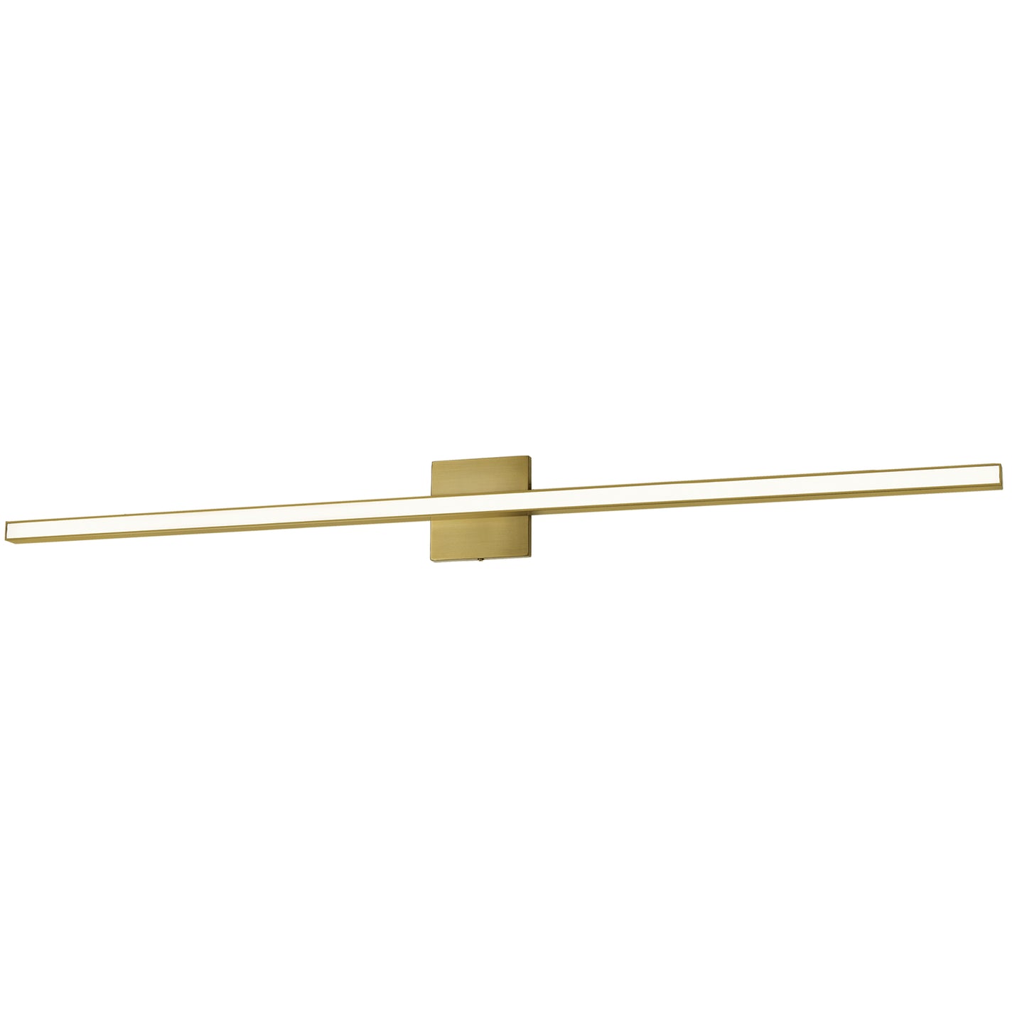 Dainolite 36W Colour Changing Vanity Aged Brass with Frosted Acrylic Diffuser