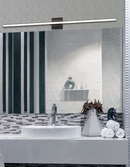 Dainolite 36W Colour Changing Vanity Matte Black with Frosted Acrylic Diffuser