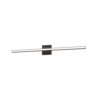 Dainolite 24W Matte Black Vanity w/ White Acrylic Diffuser