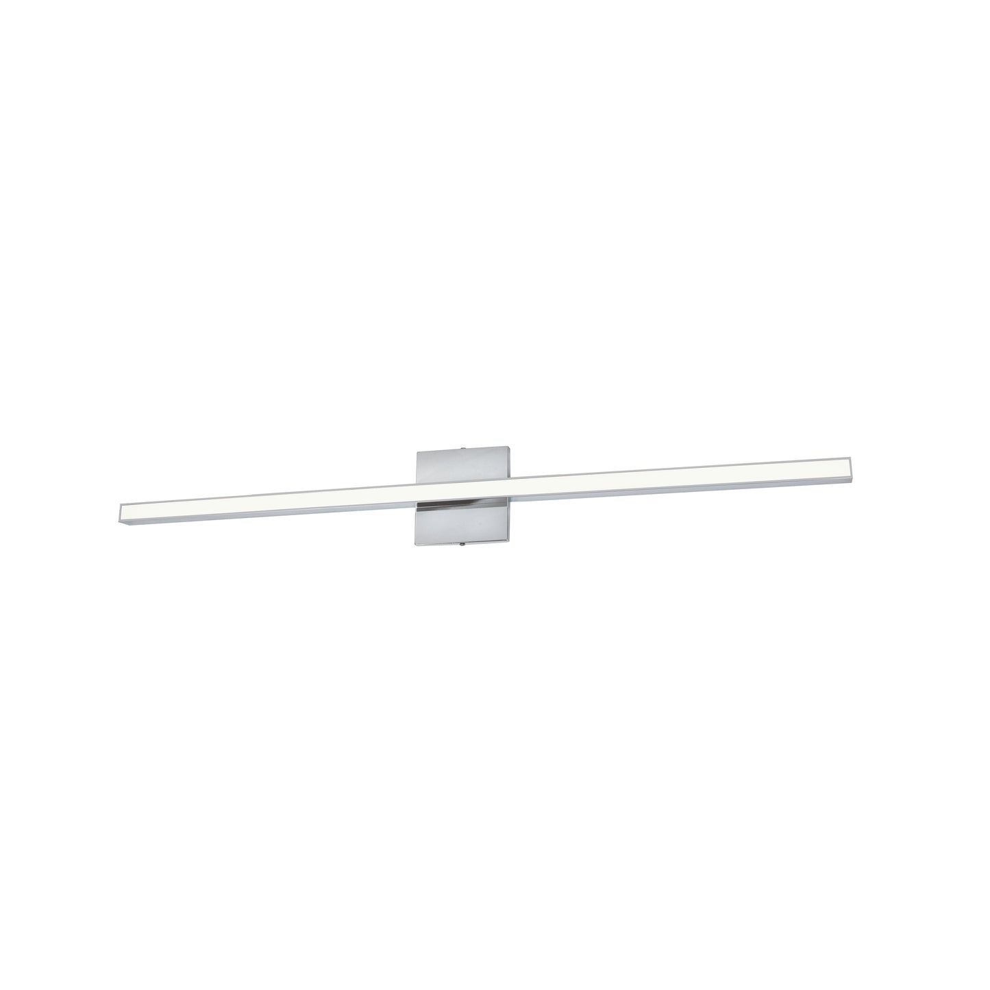 Dainolite 24W Polished Chrome Vanity w/ White Acrylic Diffuser
