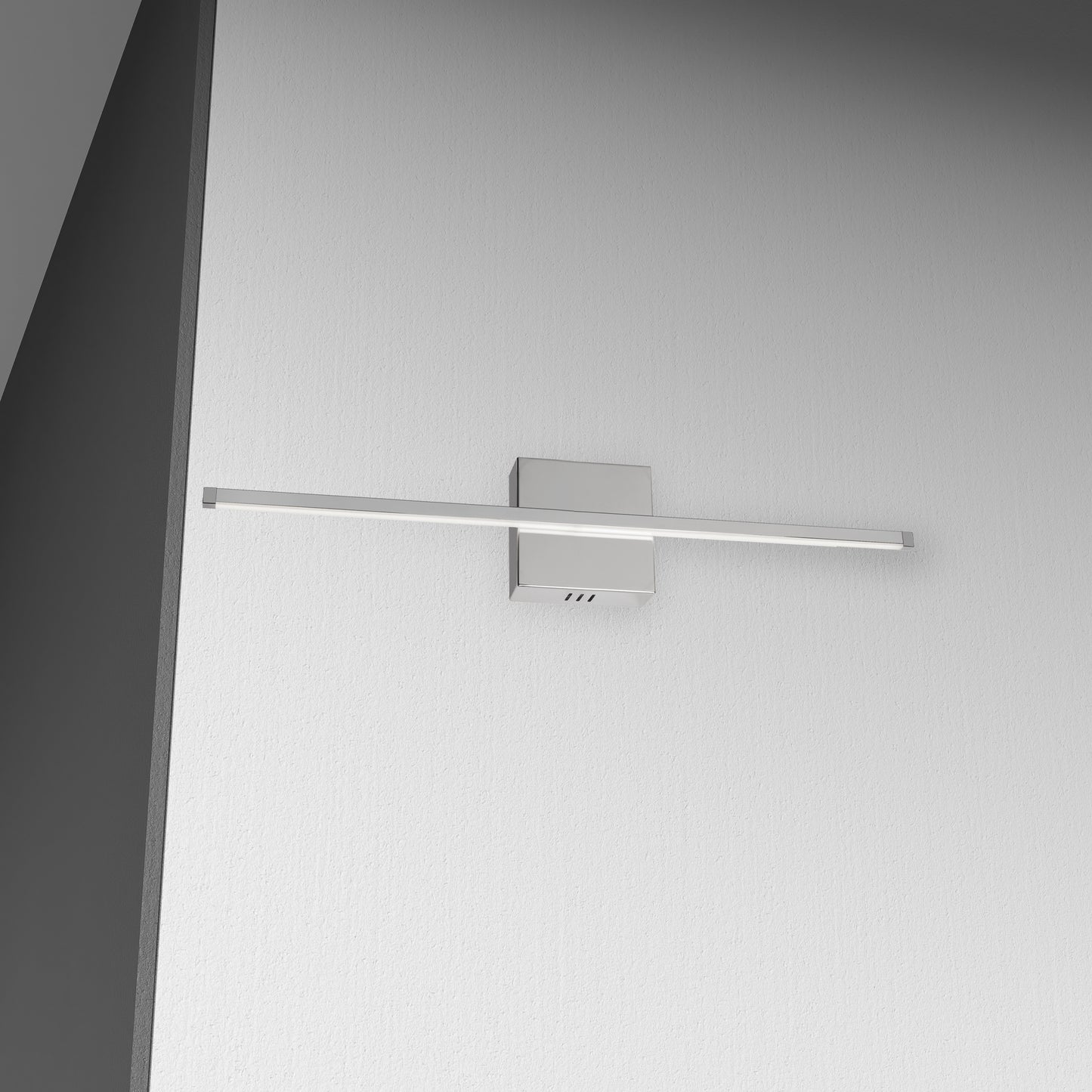 Dainolite 19W LED Wall Sconce, Polished Chrome with White Acrylic Diffuser