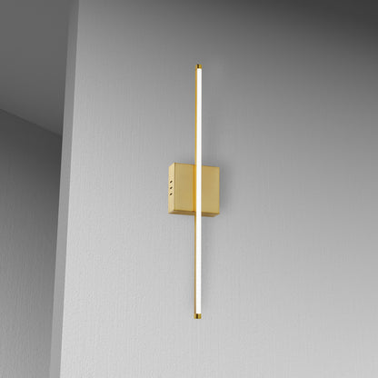 Dainolite 19W LED Wall Sconce, Aged Brass with White Acrylic Diffuser