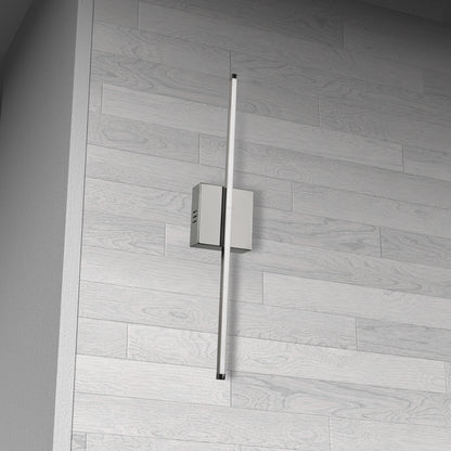Dainolite 19W LED Wall Sconce, Polished Chrome with White Acrylic Diffuser