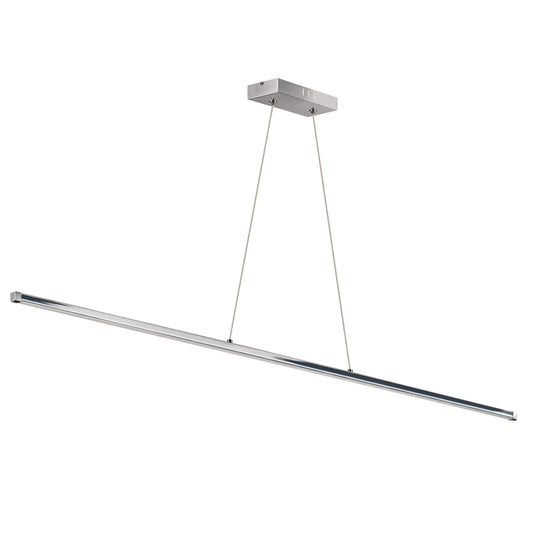 Dainolite ARY-4830LEDHP-PC 30W LED Horizontal Pendant, Polished Chrome with White Acrylic Diffuser