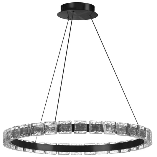 Dainolite 34W LED Camila Chandelier w/ Clear Acrylic