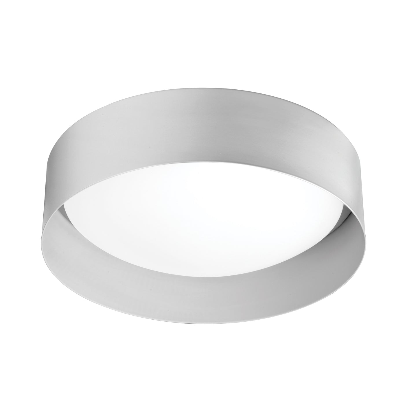 Dainolite 14W Flush Mount Matte White Metal Shade
