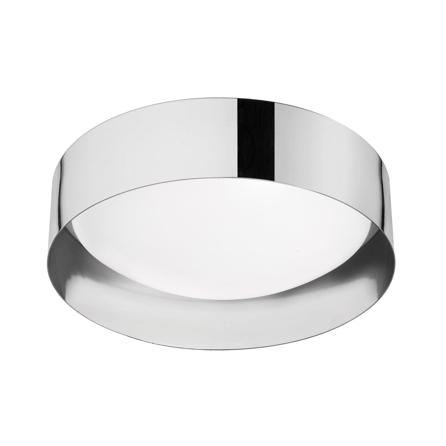 Dainolite 14W Flush Mount Polished Chrome Metal Shade