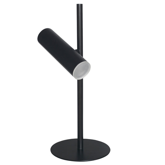 Dainolite CST-196LEDT-MB 6W Table Lamp, Matte Black with Frosted Acrylic Diffuser