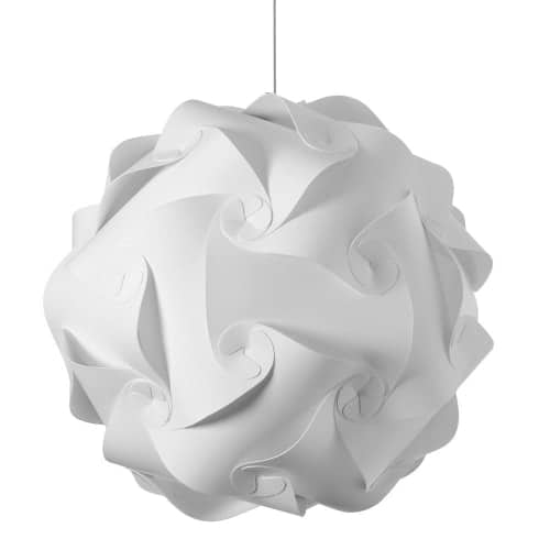 Dainolite 3 Light Pendant, Polished Chrome Finish, White Fabric