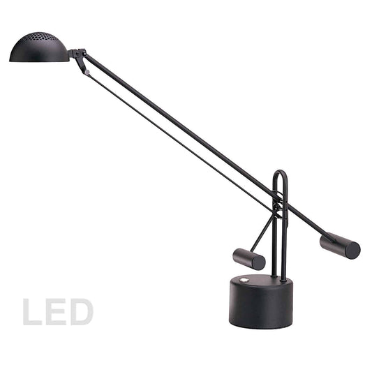 Dainolite DLED-102-BK 8W LED Desk Lamp, Black Finish