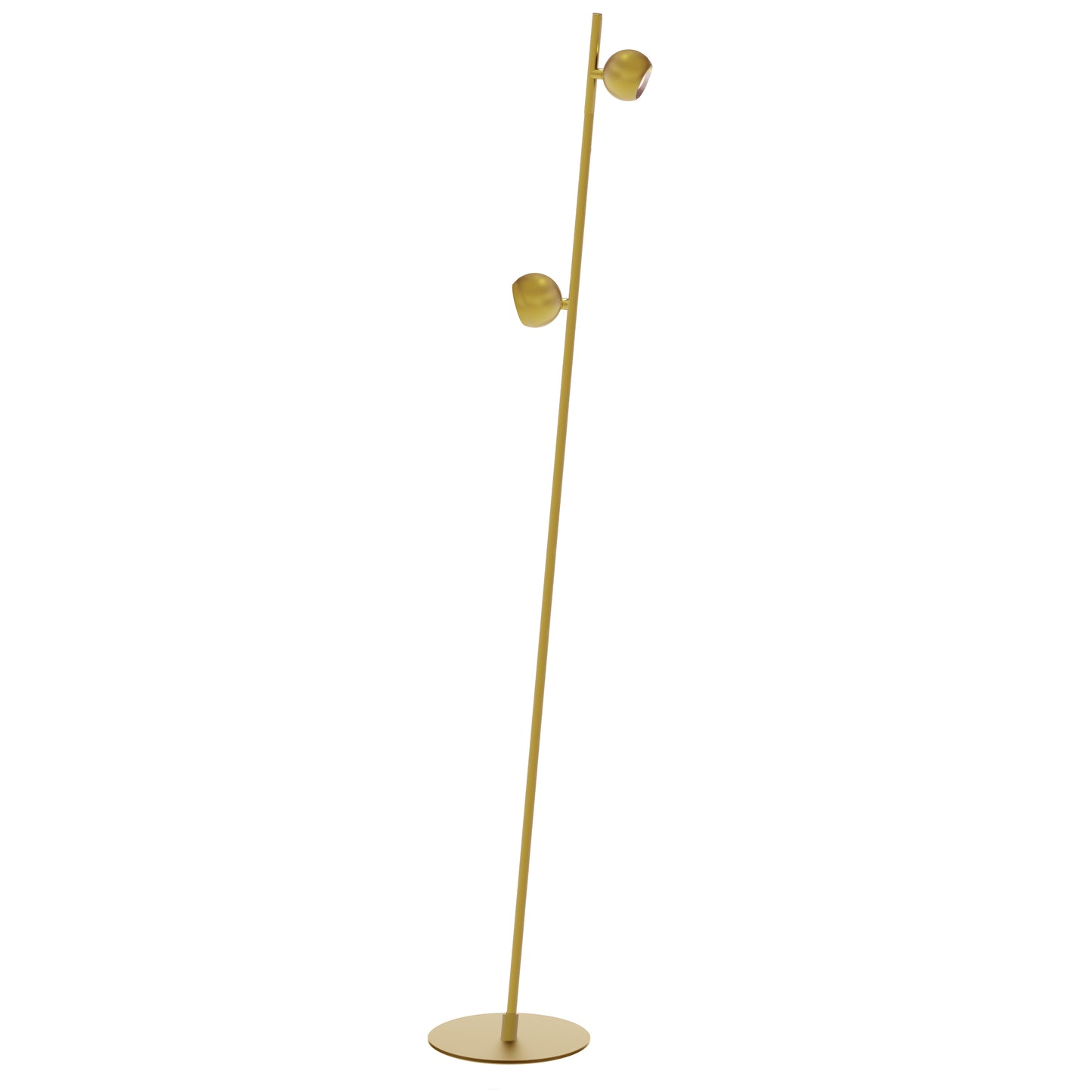 Dainolite 10.5W Aged Brass Floor Lamp