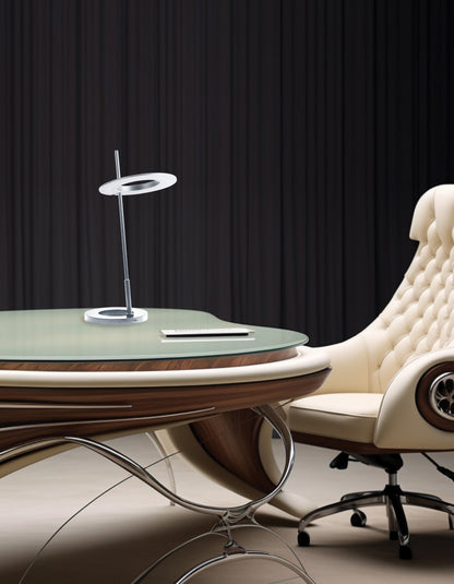 Dainolite 11W Table Lamp Silver
