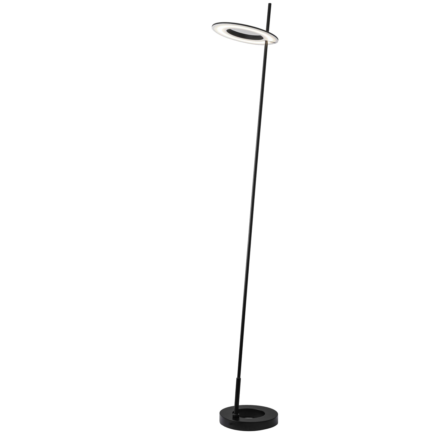 Dainolite 20W Floor Lamp Matte Black
