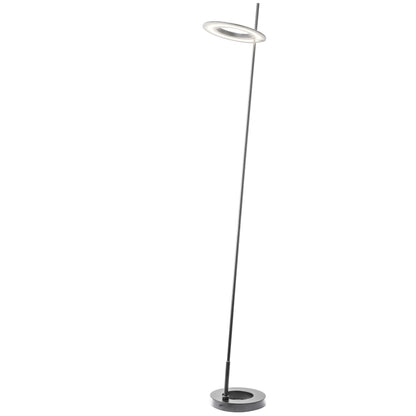 Dainolite 20W Floor Lamp Satin Chrome