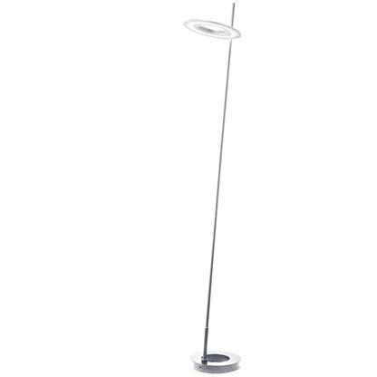 Dainolite 20W Floor Lamp Silver