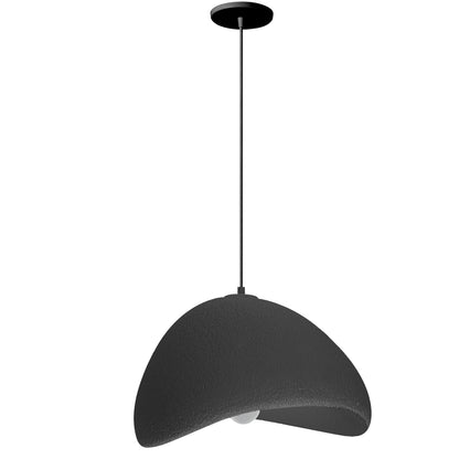 Dainolite 1 Light Pendant in Matte Black
