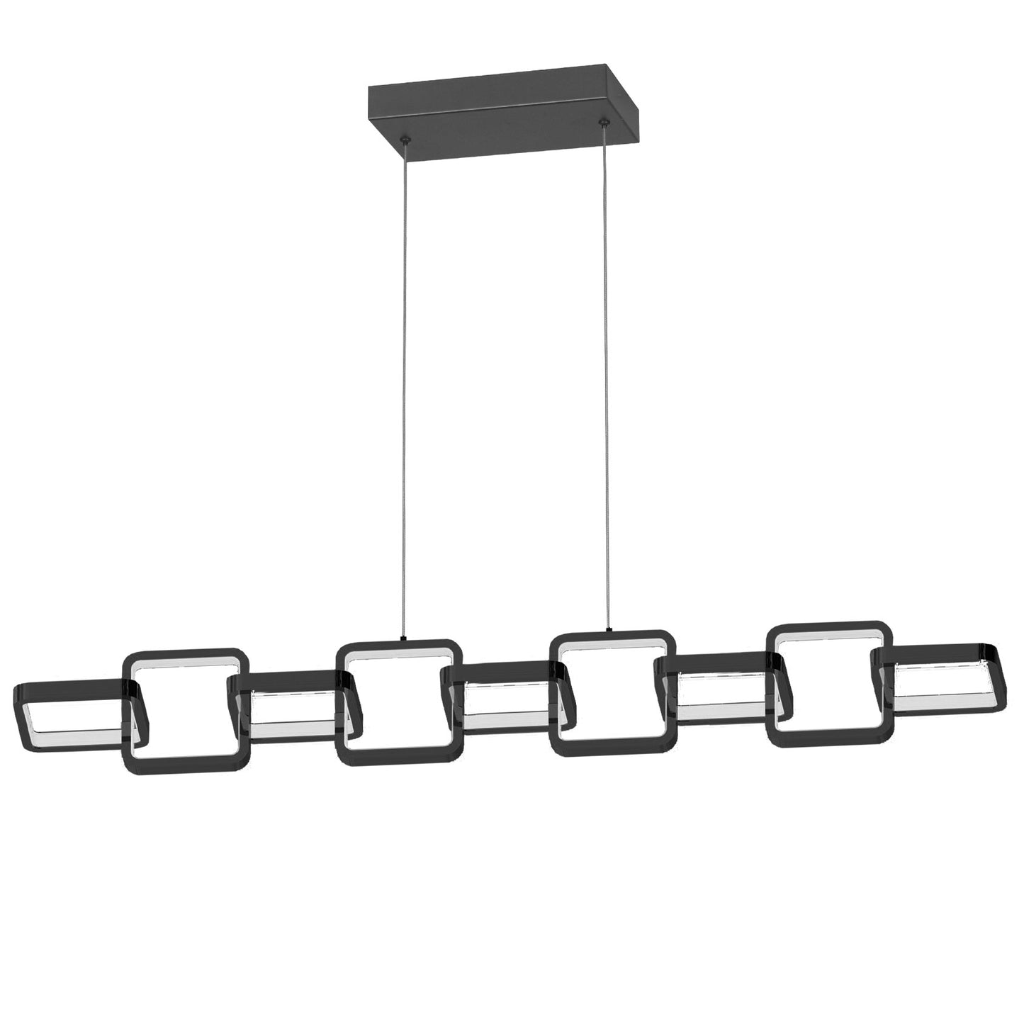Dainolite 59W LED Patsy Pendant Matte Black